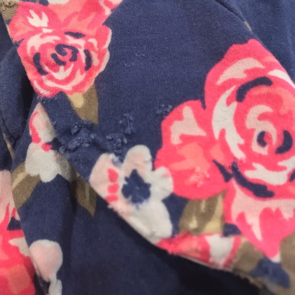 8/$25 Carter’s Navy Flower Ruffle Romper 2T - Picture 15 of 16